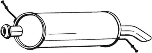 BS135541 Bosal Глушилка задня