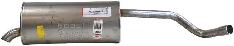 220043 Bosal Глушник, задня частина