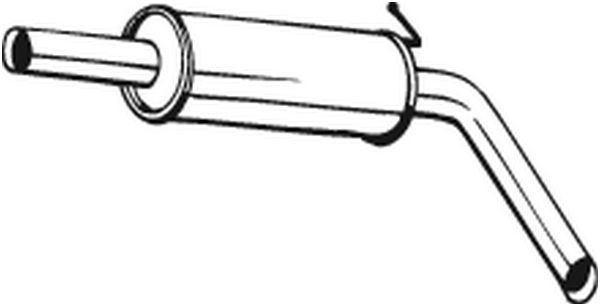 220107 Bosal Глушник, задня частина