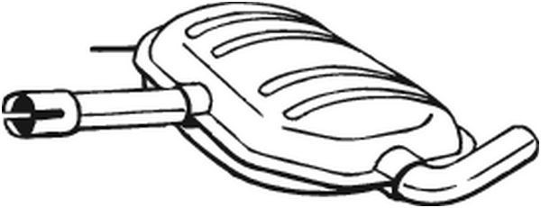 FP9538G21 Polmostrow Середній глушник
