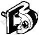  Подушка глушника Peugeot 207 