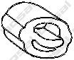 Подушка кріплення глушника Bosal 255919 ціна, від 0.99 USD