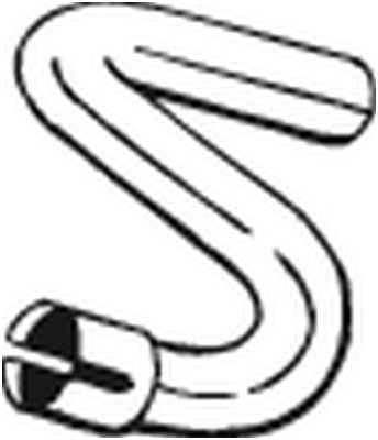383945 Bosal Глушилка задня