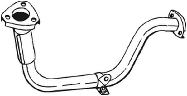 788805 Bosal Штани глушника передні