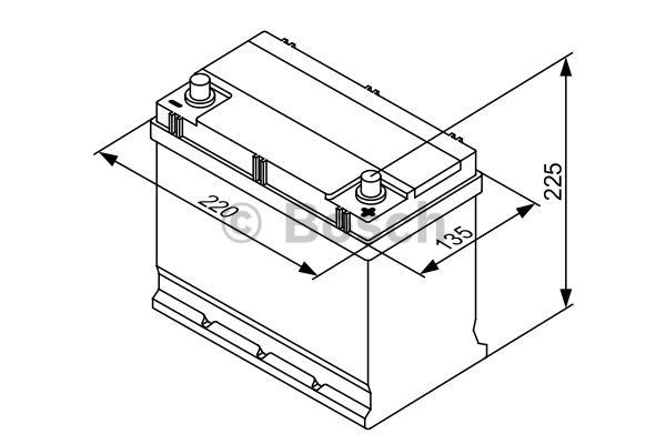 0092S30160 Bosch Авто акумулятор