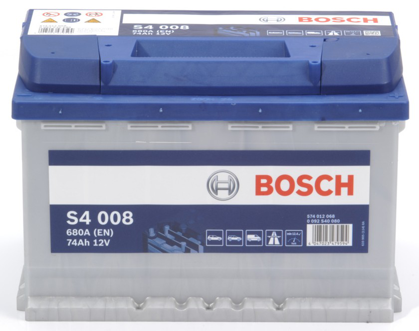 Акумуляторна батарея, АКБ 0092S40080 Bosch