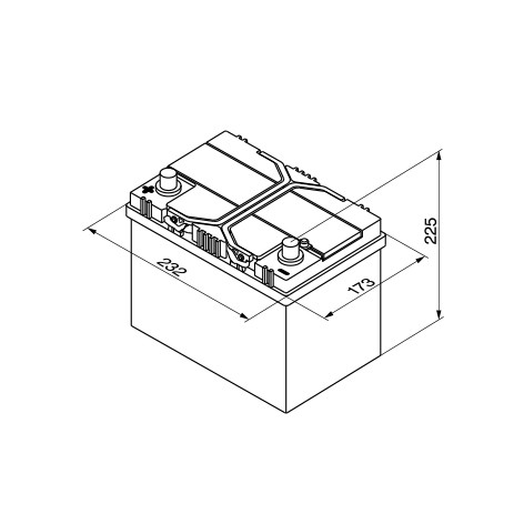 Купити 0092S40250 Bosch Автомобільна батарея