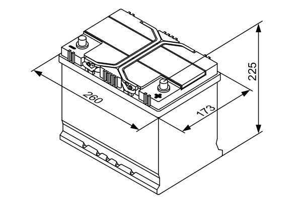 Купити 0092S40260 Bosch Автомобільна батарея