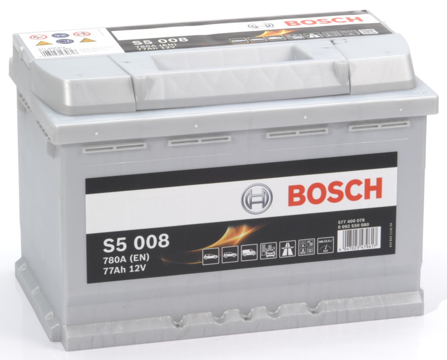 Акумуляторна батарея, АКБ 0092S50080 Bosch