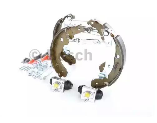 Купити 0204114193 Bosch Колодки гальмівні задні барабанні, в зборі з циліндруми, комплект