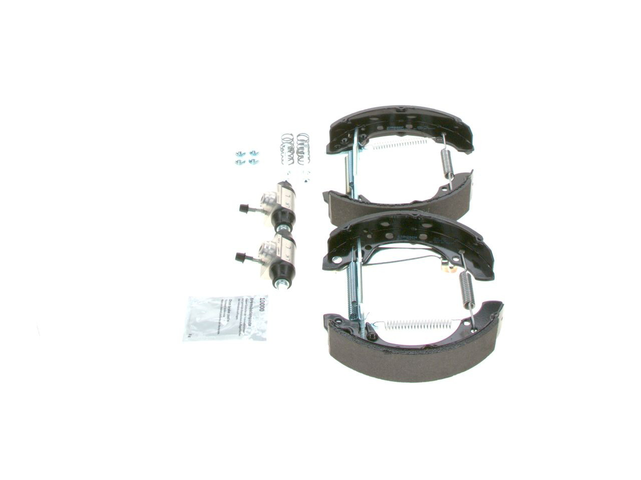 Колодки гальмові задні, барабанні Bosch 0204114547 ціна, від 15.71 USD