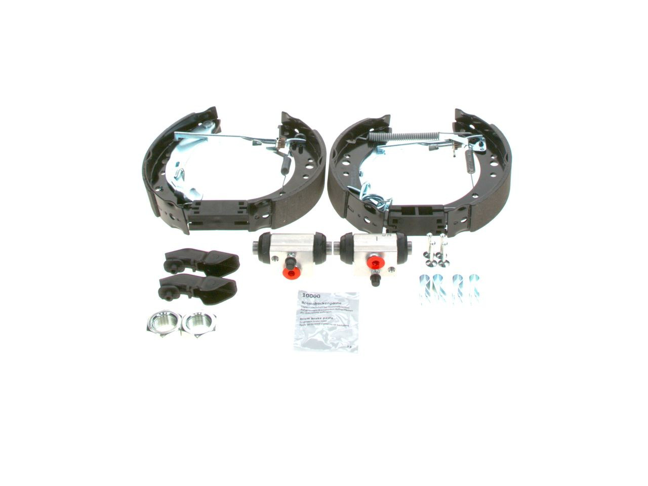 Колодки гальмові задні, барабанні Bosch 0204114613 ціна, від 66.22 USD