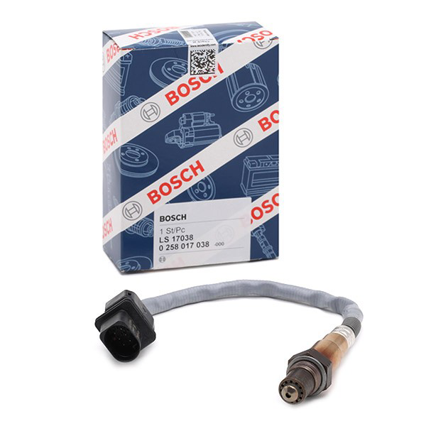 Купити 0258017038 Bosch Лямбдазонд, датчик кисню до каталізатора