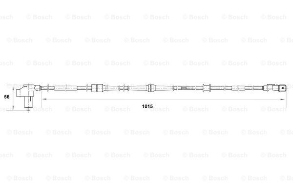 Купити 0265006389 Bosch Датчик АБС (ABS) передній