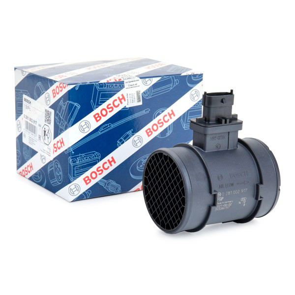 Датчик масової витрати повітря Bosch 0281002917 ціна, від 94.93 USD
