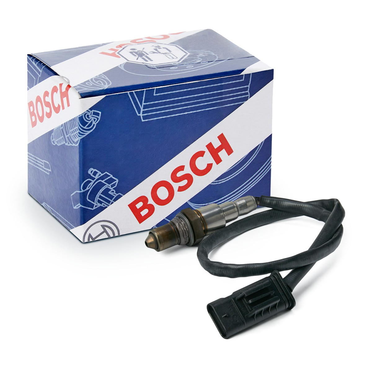 Купити 0281004746 Bosch Лямбда-зонд, датчик кисню після каталізатора