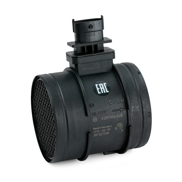 Датчик масової витрати повітря Bosch 0281006048 ціна, від 81.39 USD