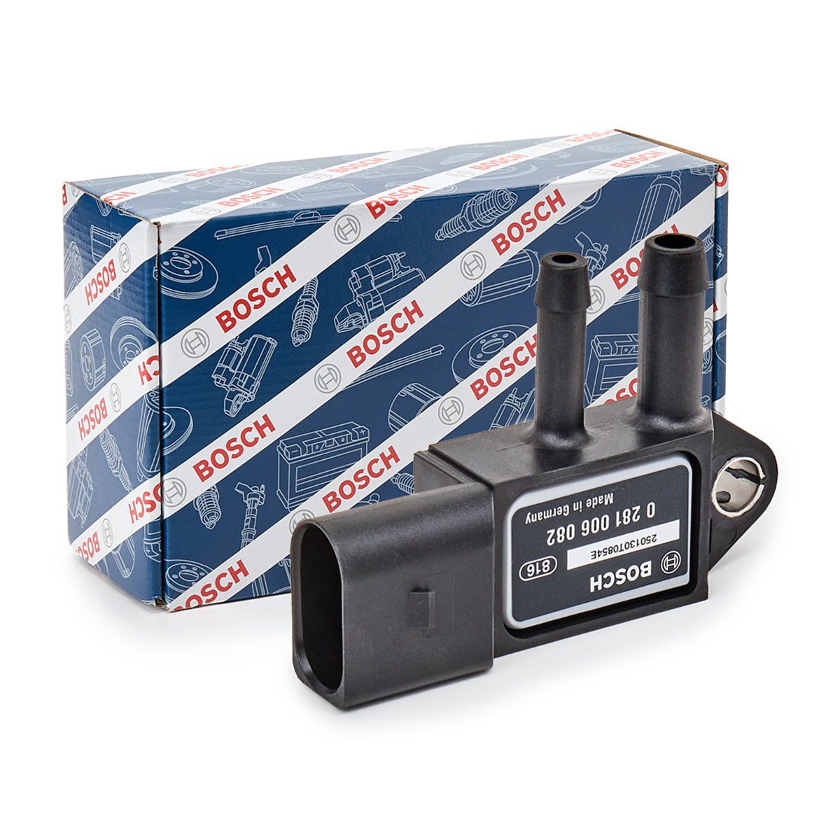 Датчик тиску вихлопних газів Bosch 0281006082
