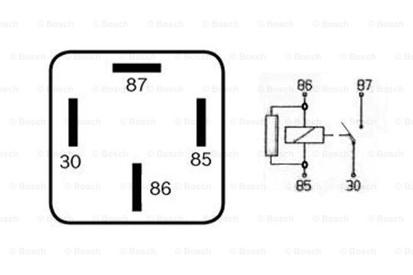 Реле поворотів 0332019456 Bosch