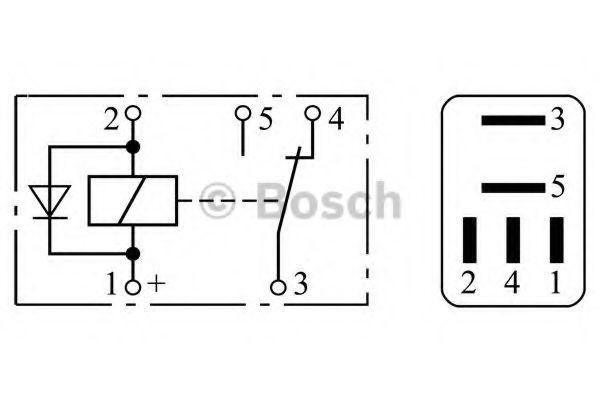 Купити 0332207402 Bosch Реле поворотів