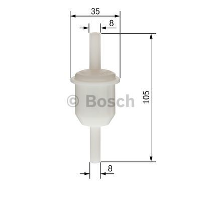Фільтр паливний Bosch 0450904058