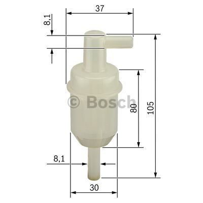 Купити 0450904077 Bosch Фільтр-відстійник палива грубої очистки