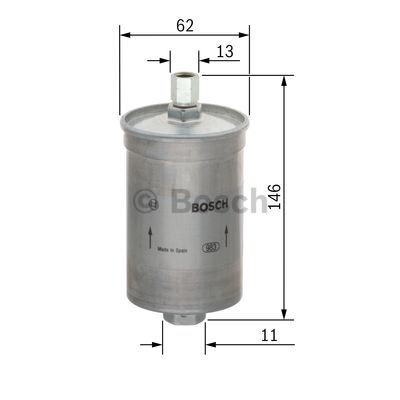 Фільтр тонкого очищення палива Bosch 0450905003 ціна, від 7.13 USD