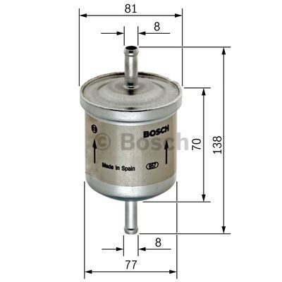 0450905324 Bosch Фільтр палива