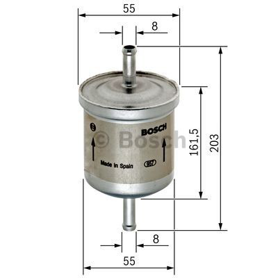 Фільтр тонкого очищення палива Bosch 0450905901 ціна, від 10.05 USD
