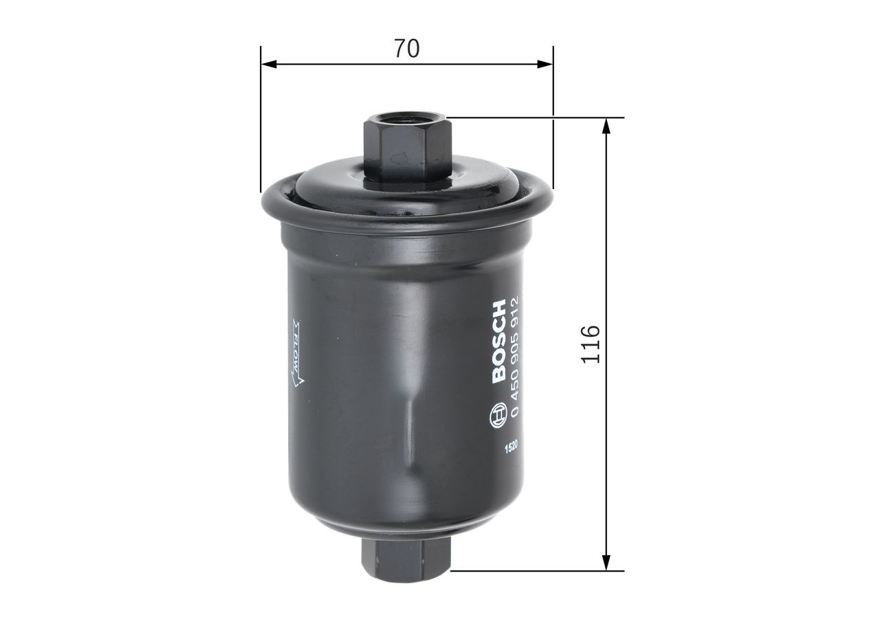 Фільтр паливний Bosch 0450905912