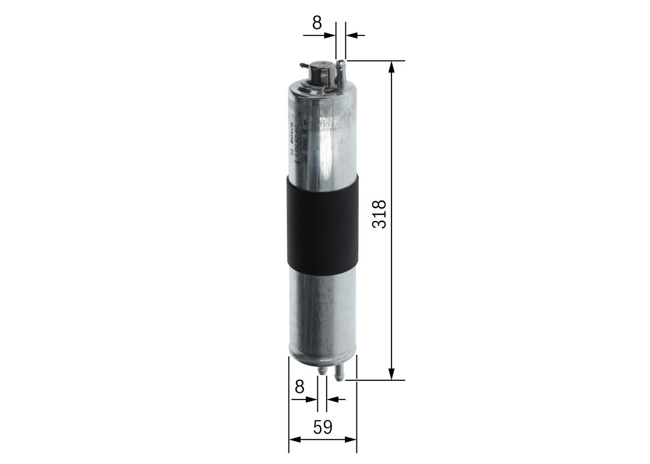 Купити 0450905952 Bosch Фільтр-відстійник палива грубої очистки
