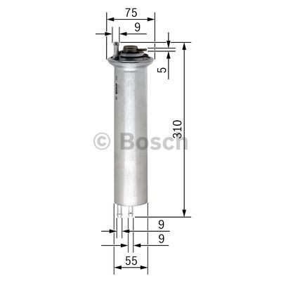 Фільтр тонкого очищення палива Bosch 0450905960 ціна, від 57.75 USD