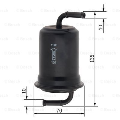 Паливний фільтр 0450905983 Bosch
