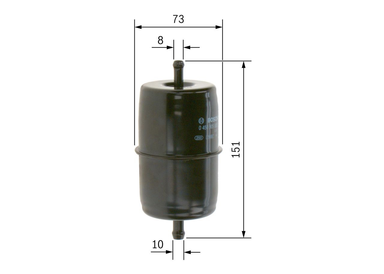 Паливний фільтр 0450905985 Bosch
