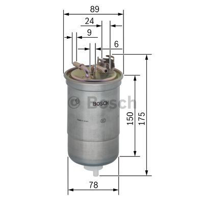 Паливний фільтр 0450906174 Bosch