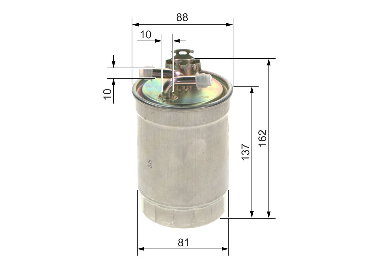 Купити 0450906429 Bosch Фільтр-відстійник палива грубої очистки