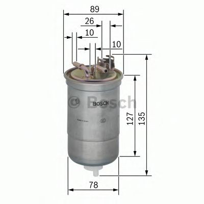 Фільтр тонкого очищення палива Bosch 0450906429 ціна, від 17.61 USD