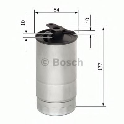 Паливний фільтр 0450906451 Bosch