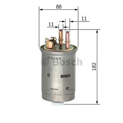 Паливний фільтр 0450906452 Bosch