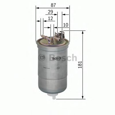 Фільтр тонкого очищення палива Bosch 0450906453 ціна, від 13.78 USD
