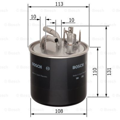 Паливний фільтр 0450906458 Bosch