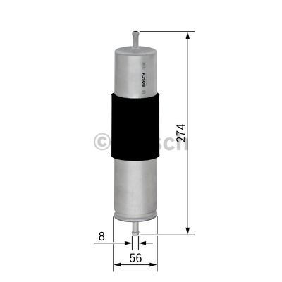 Фільтр паливний Bosch 0450906463