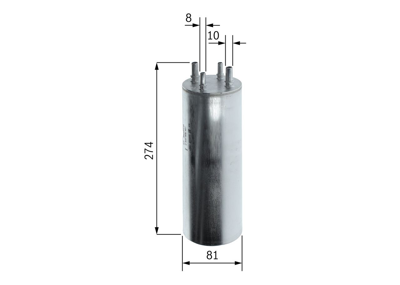 Фільтр тонкого очищення палива Bosch 0450906467 ціна, від 34.72 USD