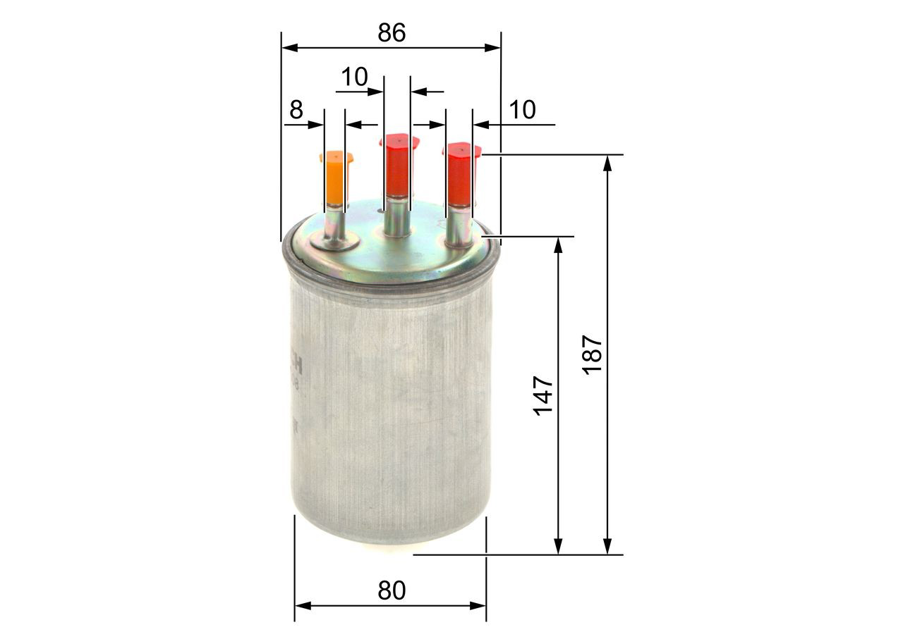 Фільтр тонкого очищення палива Bosch 0450906508 ціна, від 18.58 USD