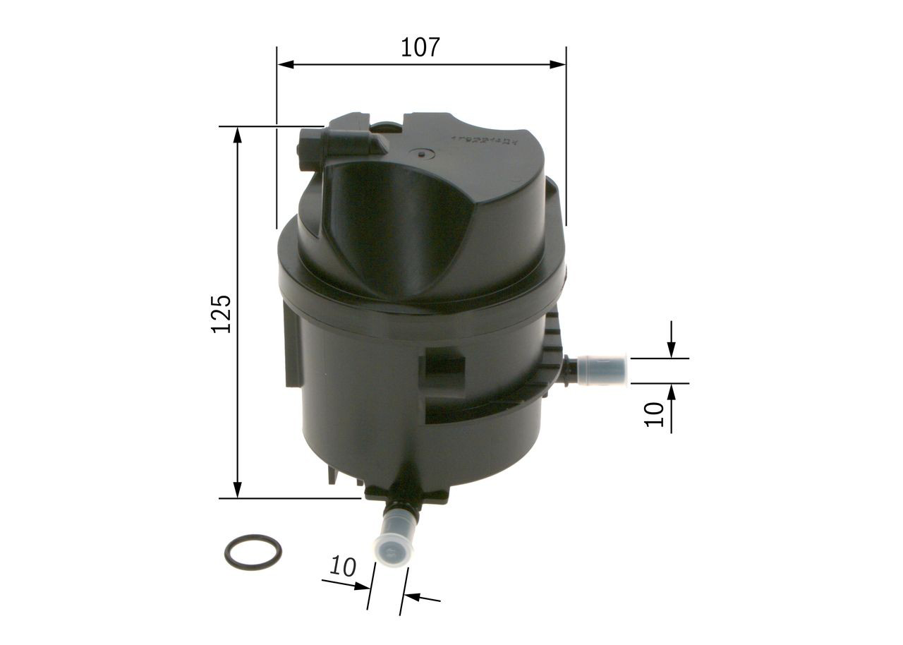 Фільтр тонкого очищення палива Bosch 0450907007 ціна, від 30.59 USD