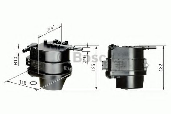 Фільтр паливний Bosch 0450907007