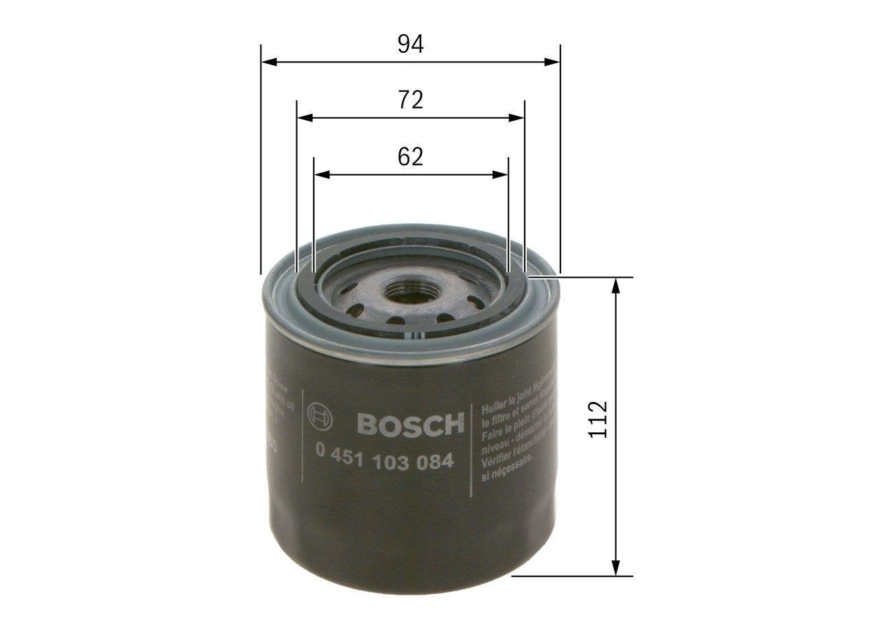 Фільтр масляний Bosch 0451103084