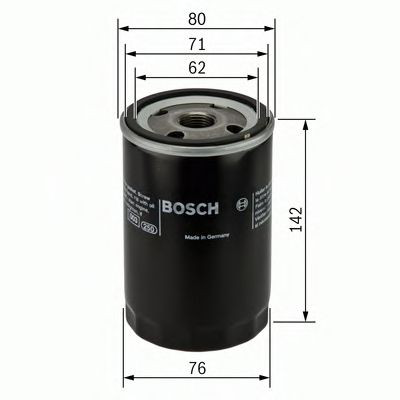 Масляний фільтр 0451103092 Bosch