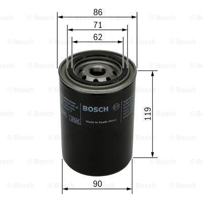 Масляний фільтр 0451103240 Bosch