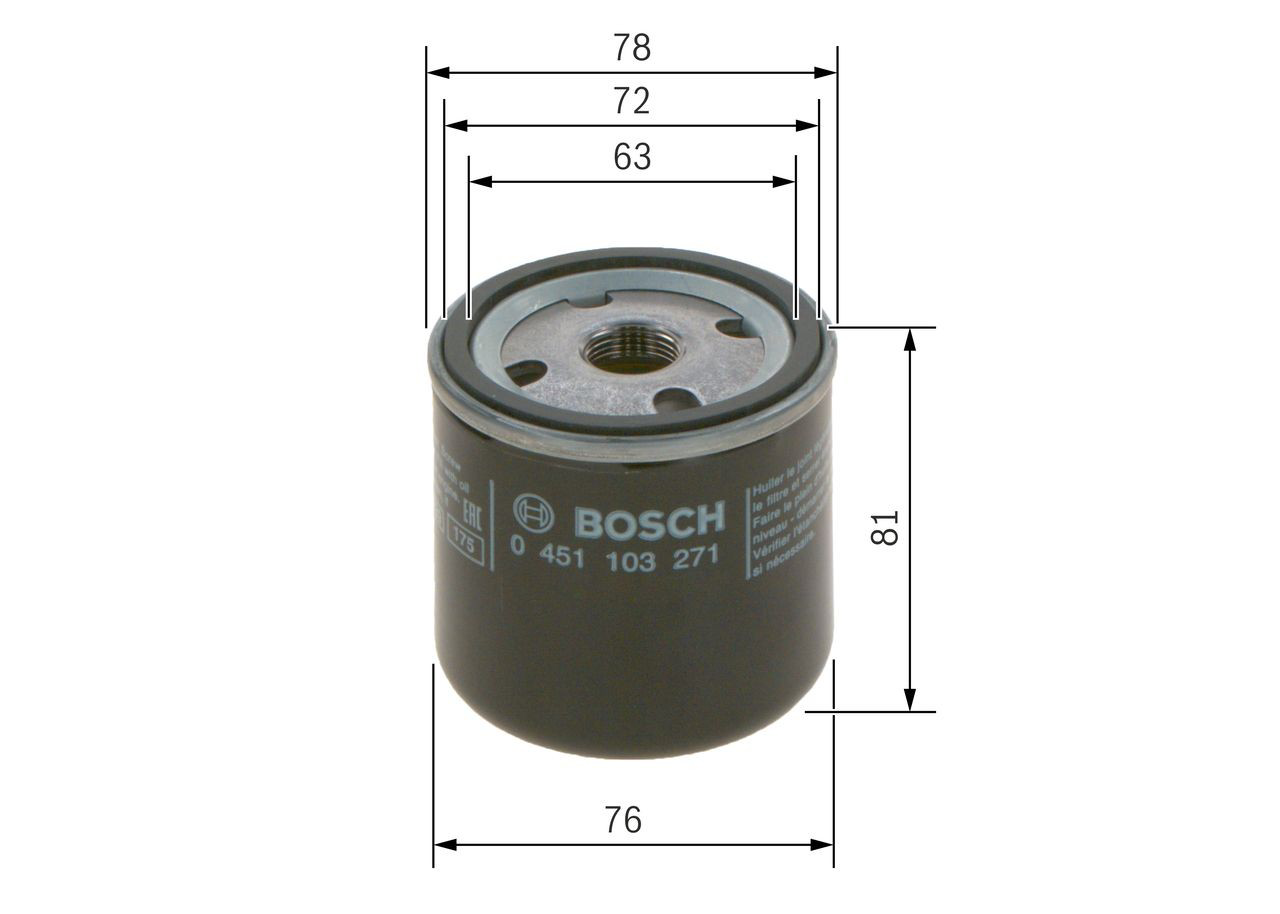 Масляний фільтр 0451103271 Bosch